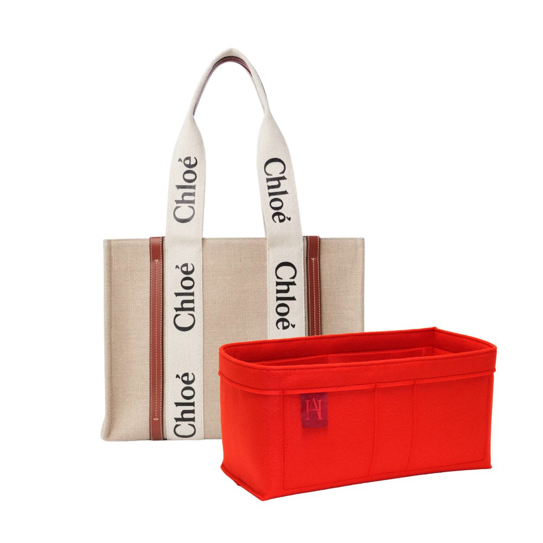 Large Woody Chloé Woody Tote Bag Medium Handbag Liner For Chloe