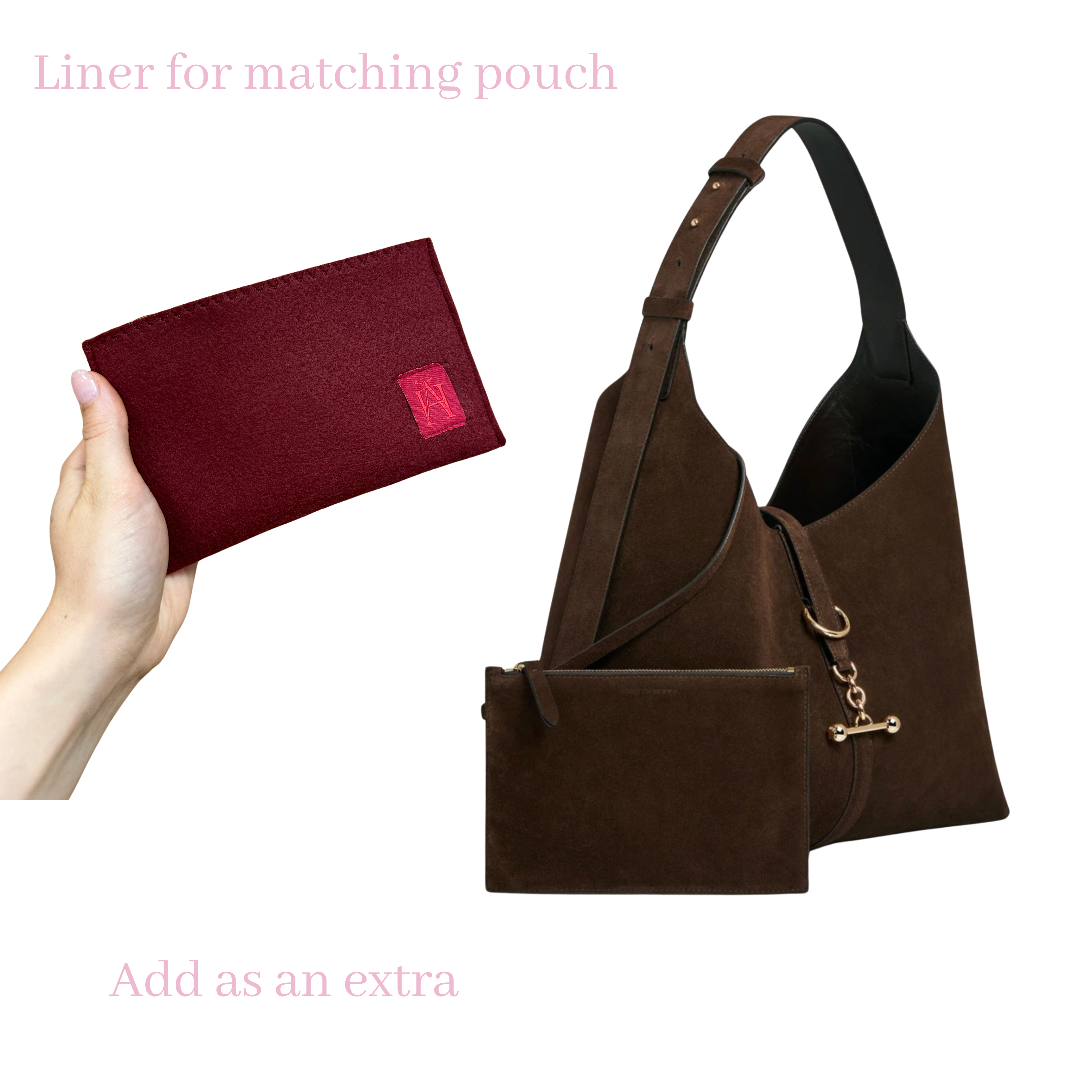 Liner for Strathberry Kite Hobo Maxi