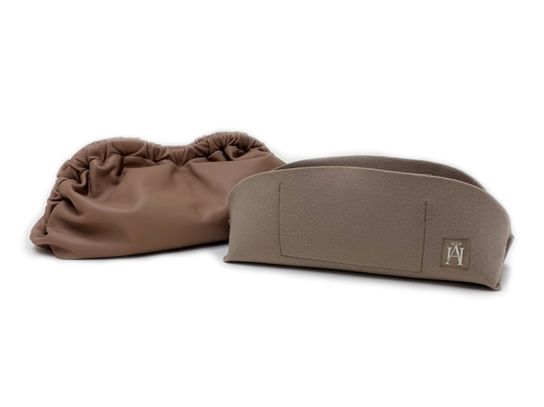 mansur gavriel cloud clutch handbag liner