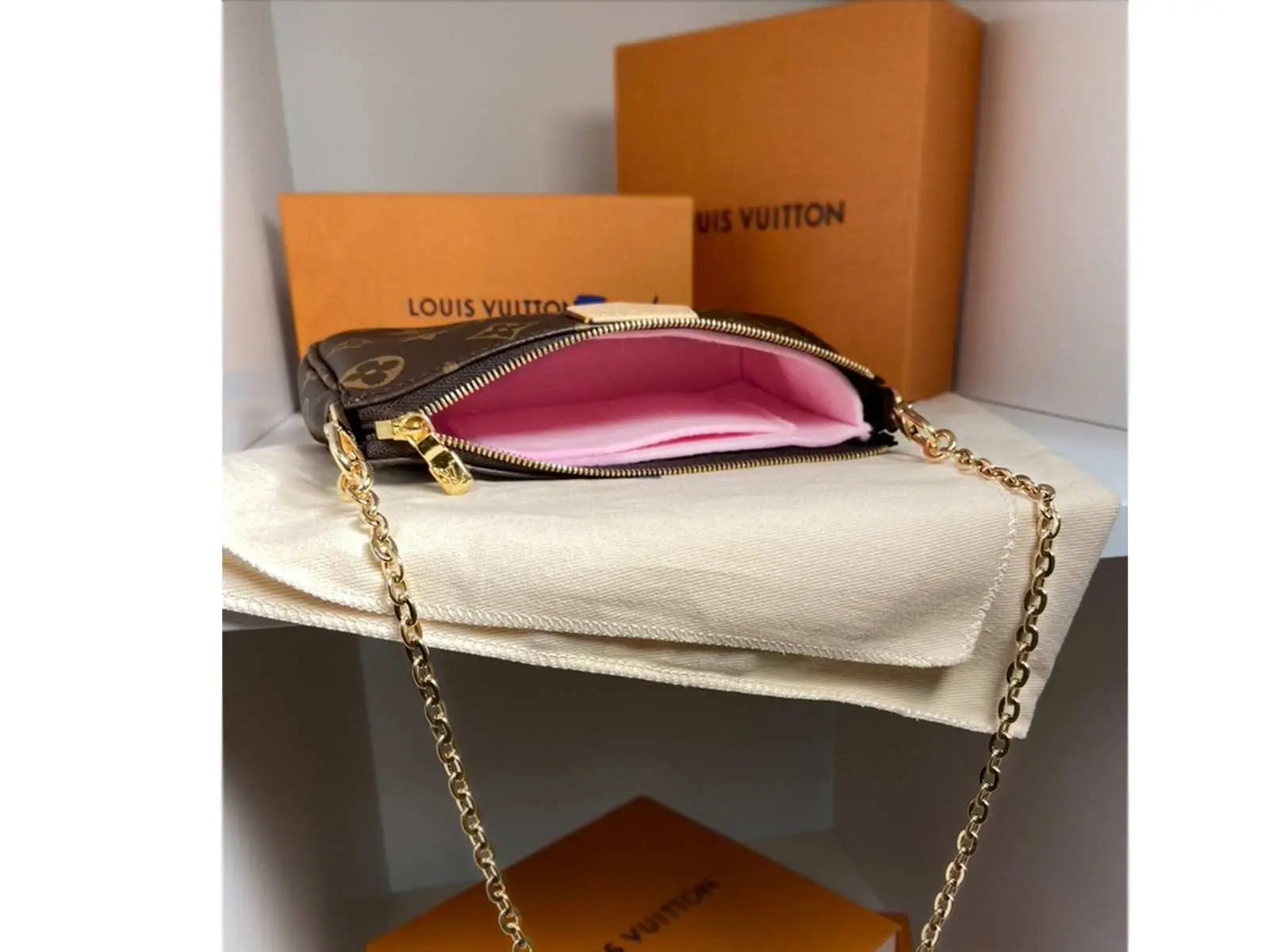 Liner for LV Multi Pochette Accessoires Middle Size
