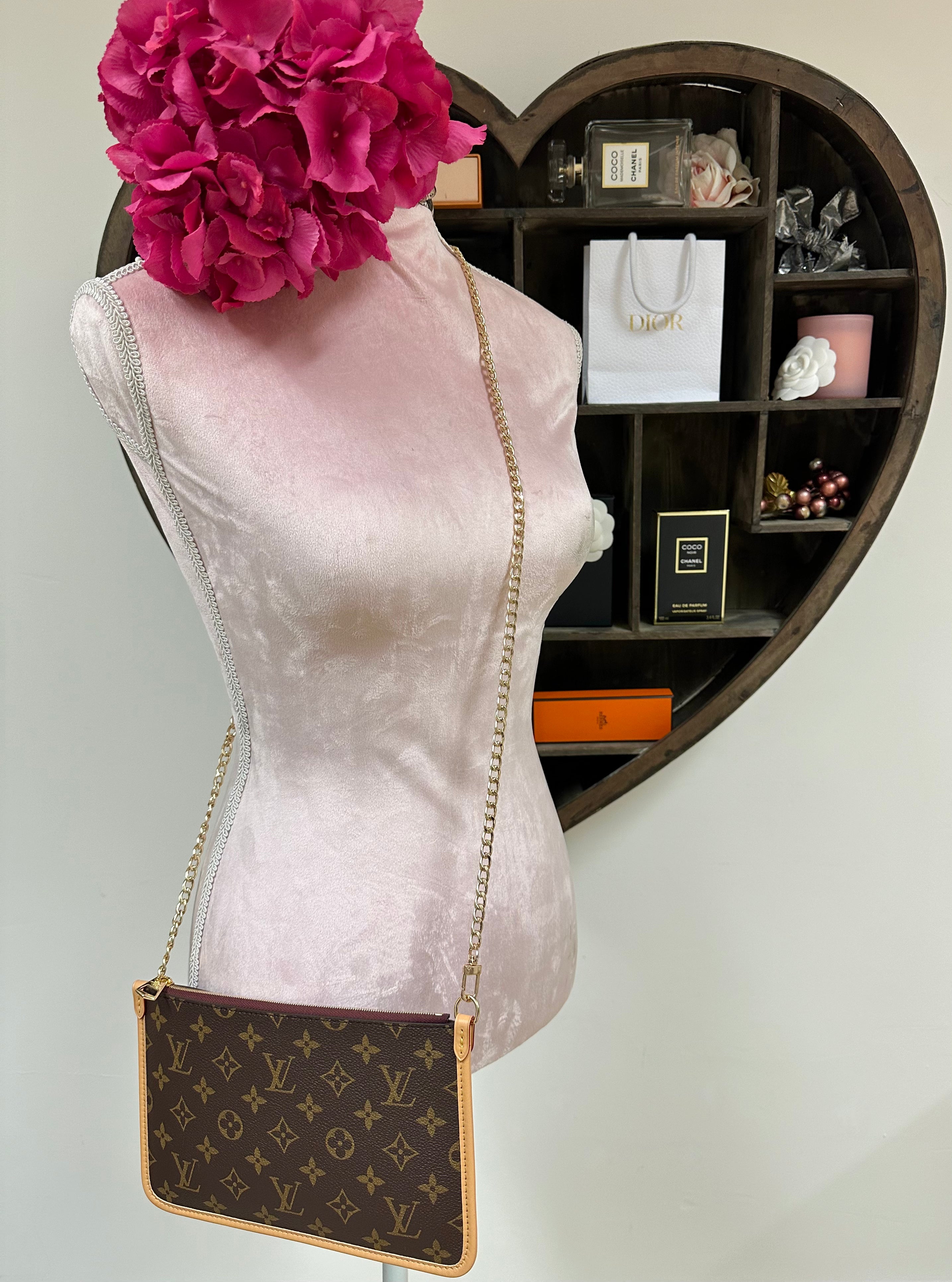 Louis Vuitton Carryall MM Pouch Conversion Kit