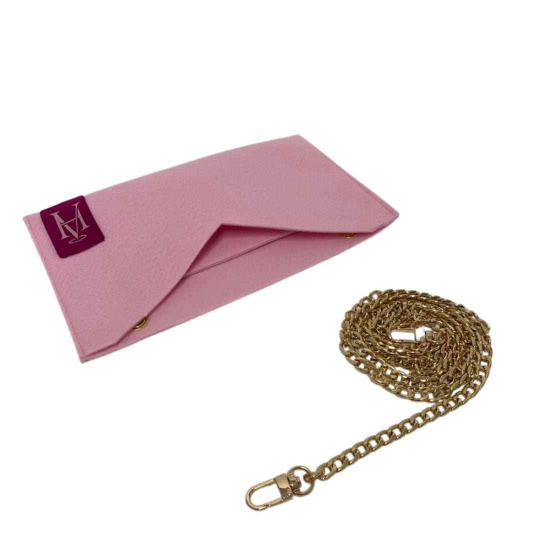 felt insert and chain for lv large kirigami pochette