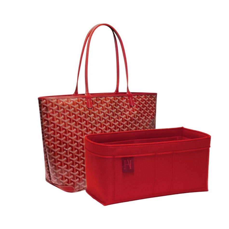 goyard artois mm handbag liner bag organiser by handbag angels