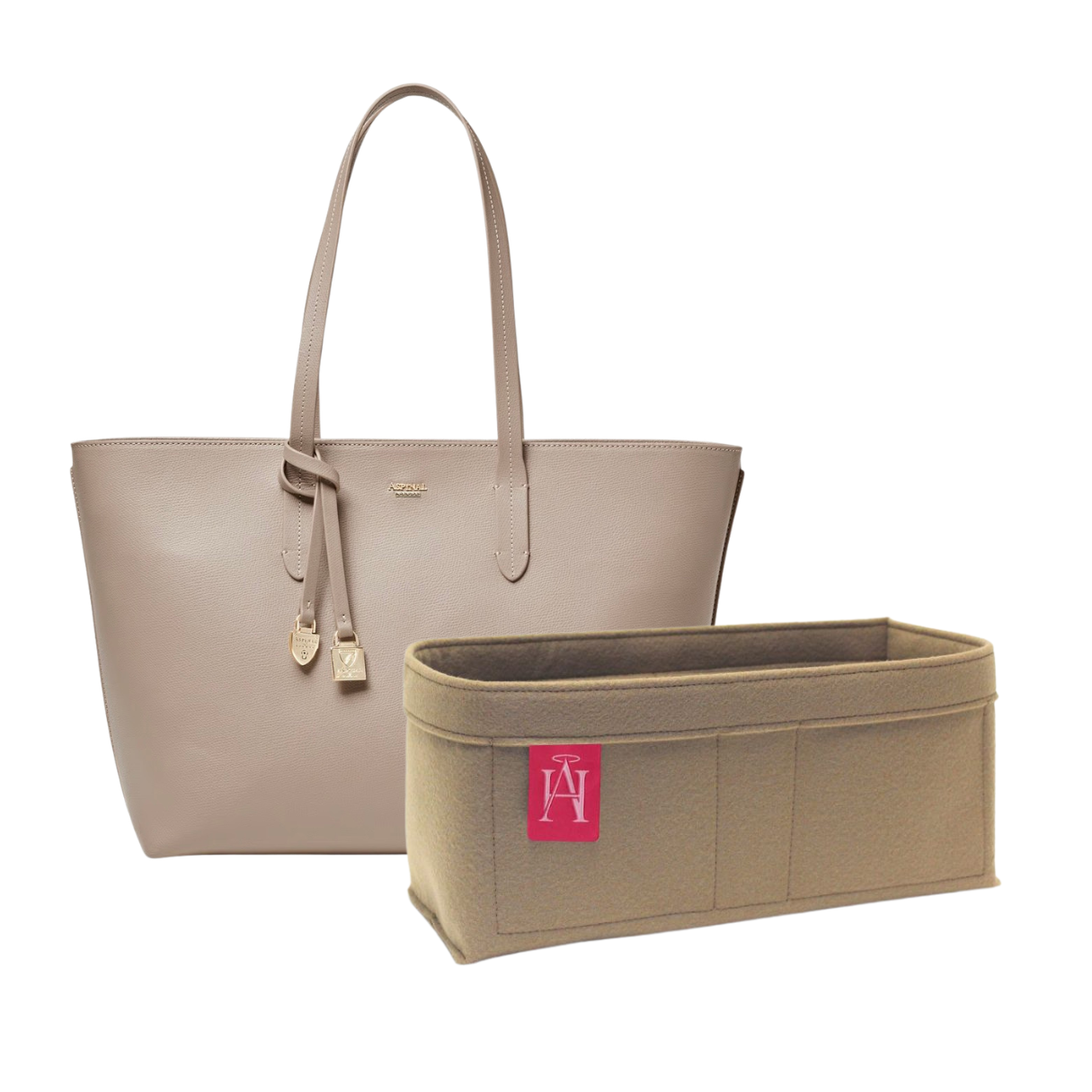 Liner for Aspinal of London Zipped East West Tote