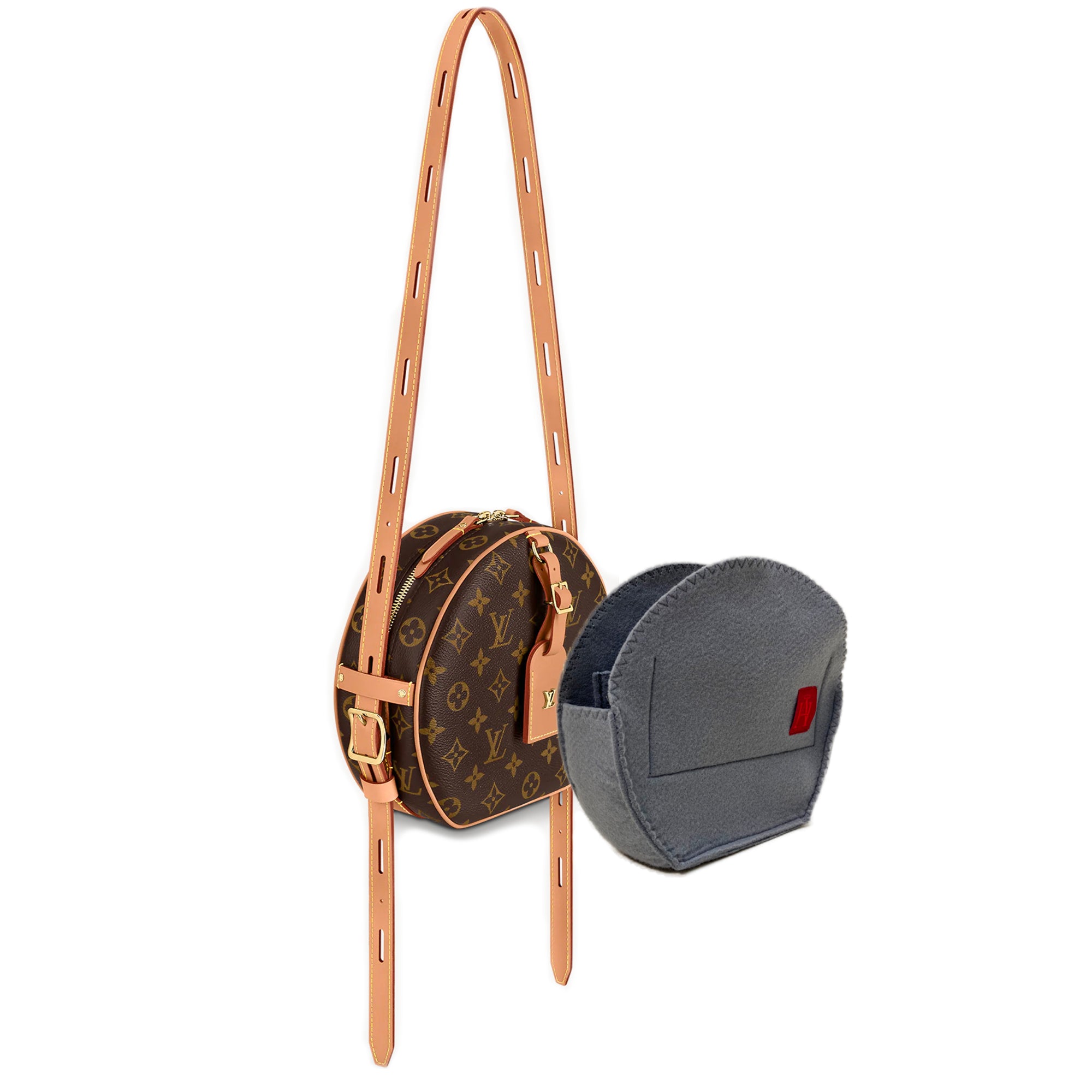 bag organizer / handbag liner for the Boite Chapeau 