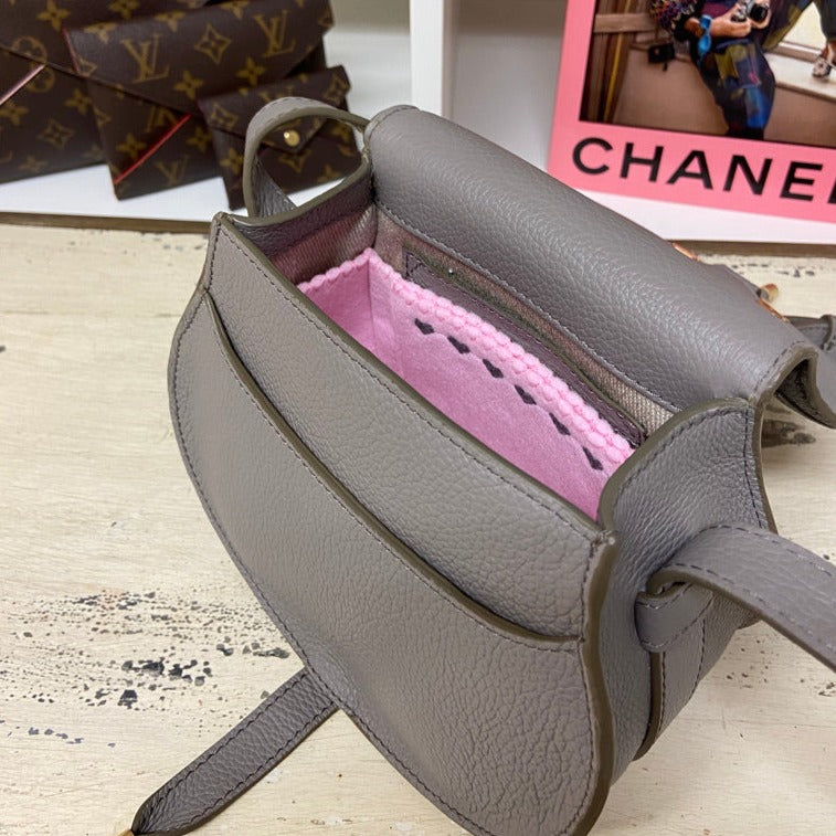 chloe marcie saddle handbag liner