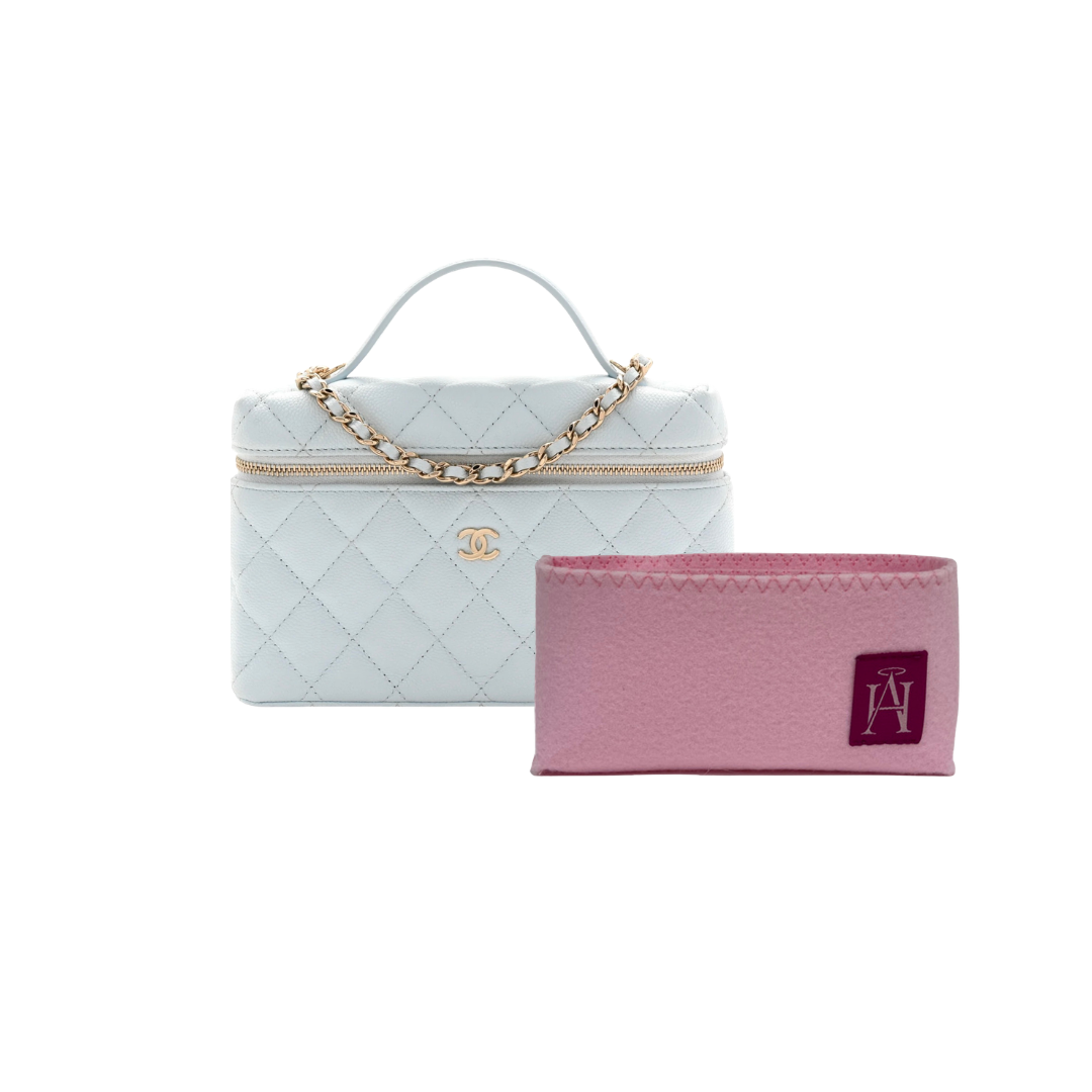 Liner For Chanel Top Handle Slim Vanity With Chain