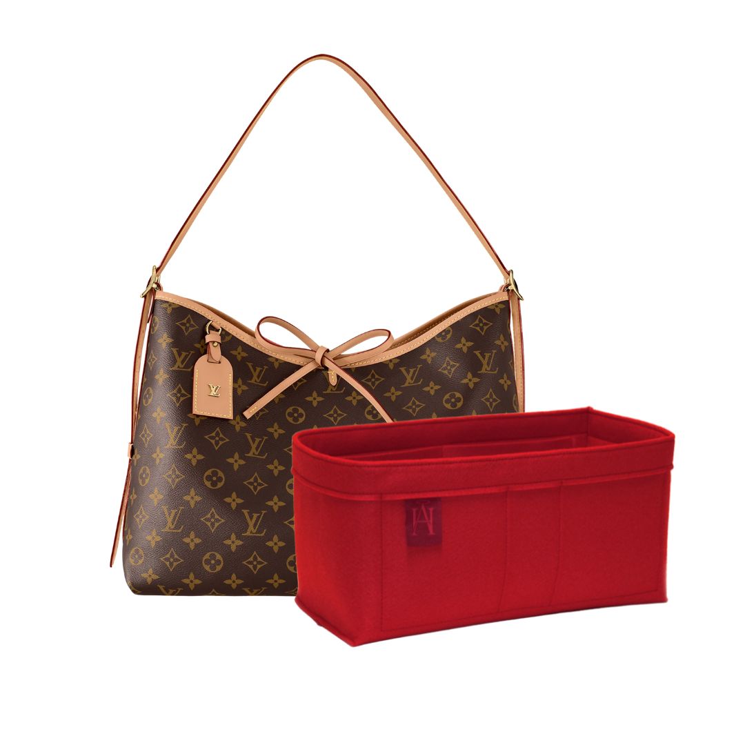 bag organizer / handbag liner for the LV Carryall MM by Handbag Angels UK