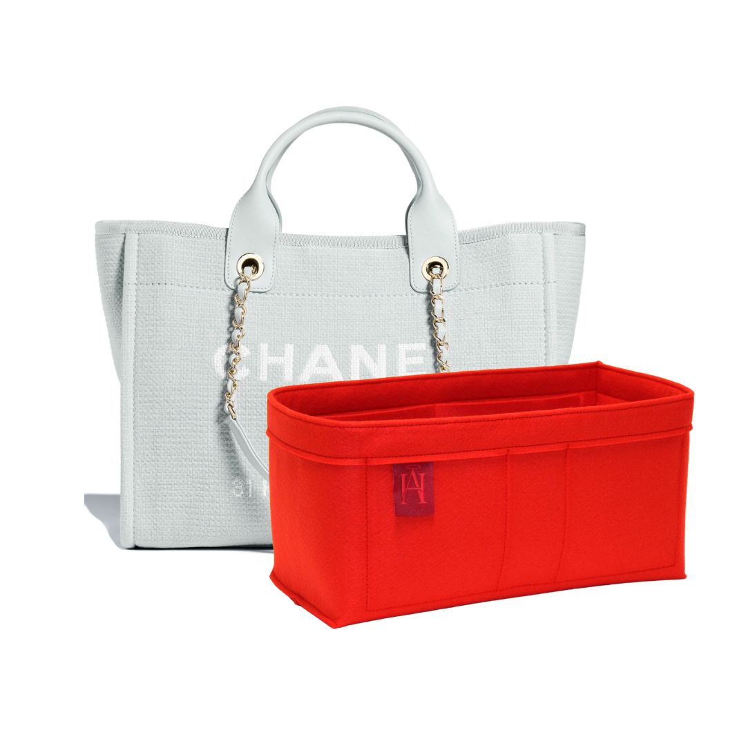 bag organiser for the chanel large deauville by handbag angels