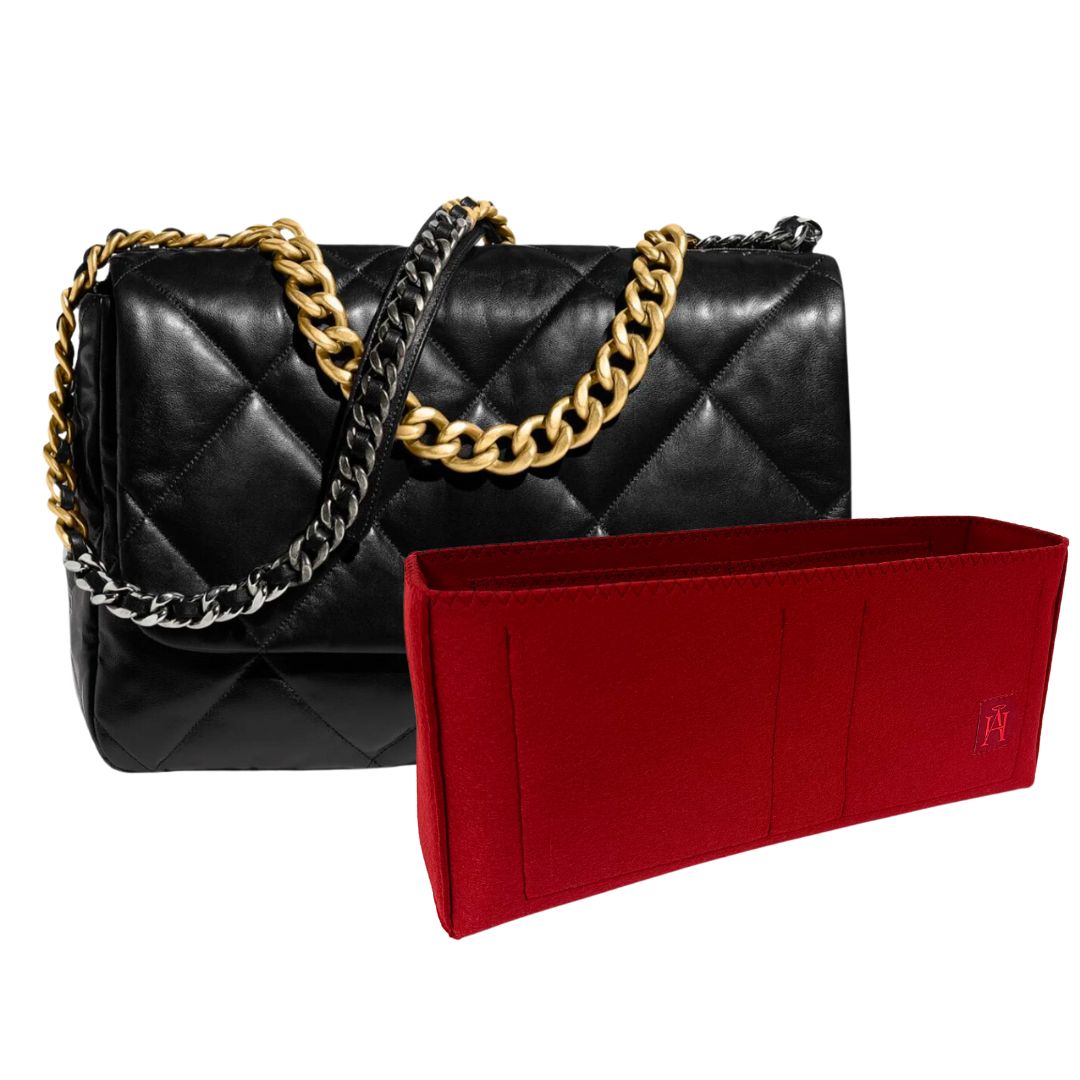 handbag liner for chanel maxi 19