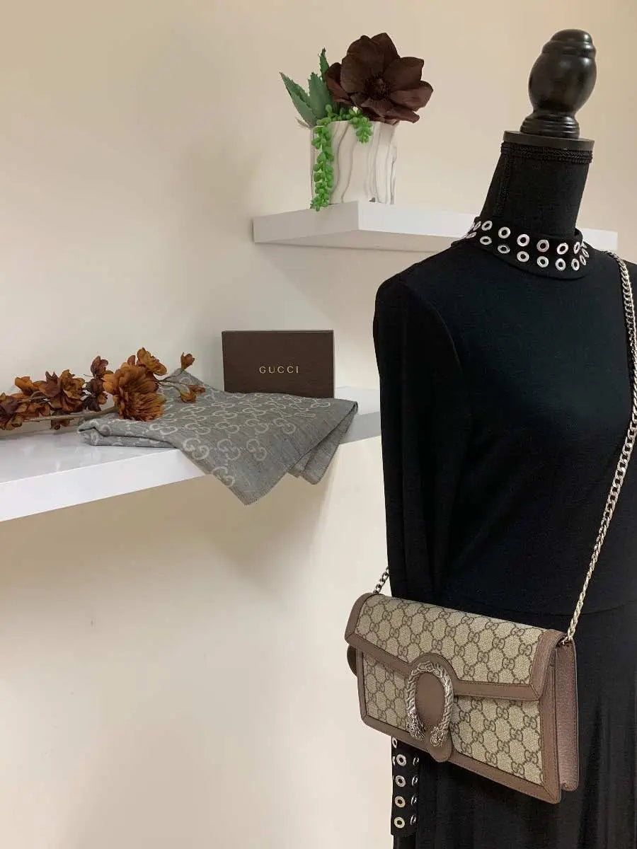 Conversion Kit for Gucci Dionysus GG Supreme Clutch