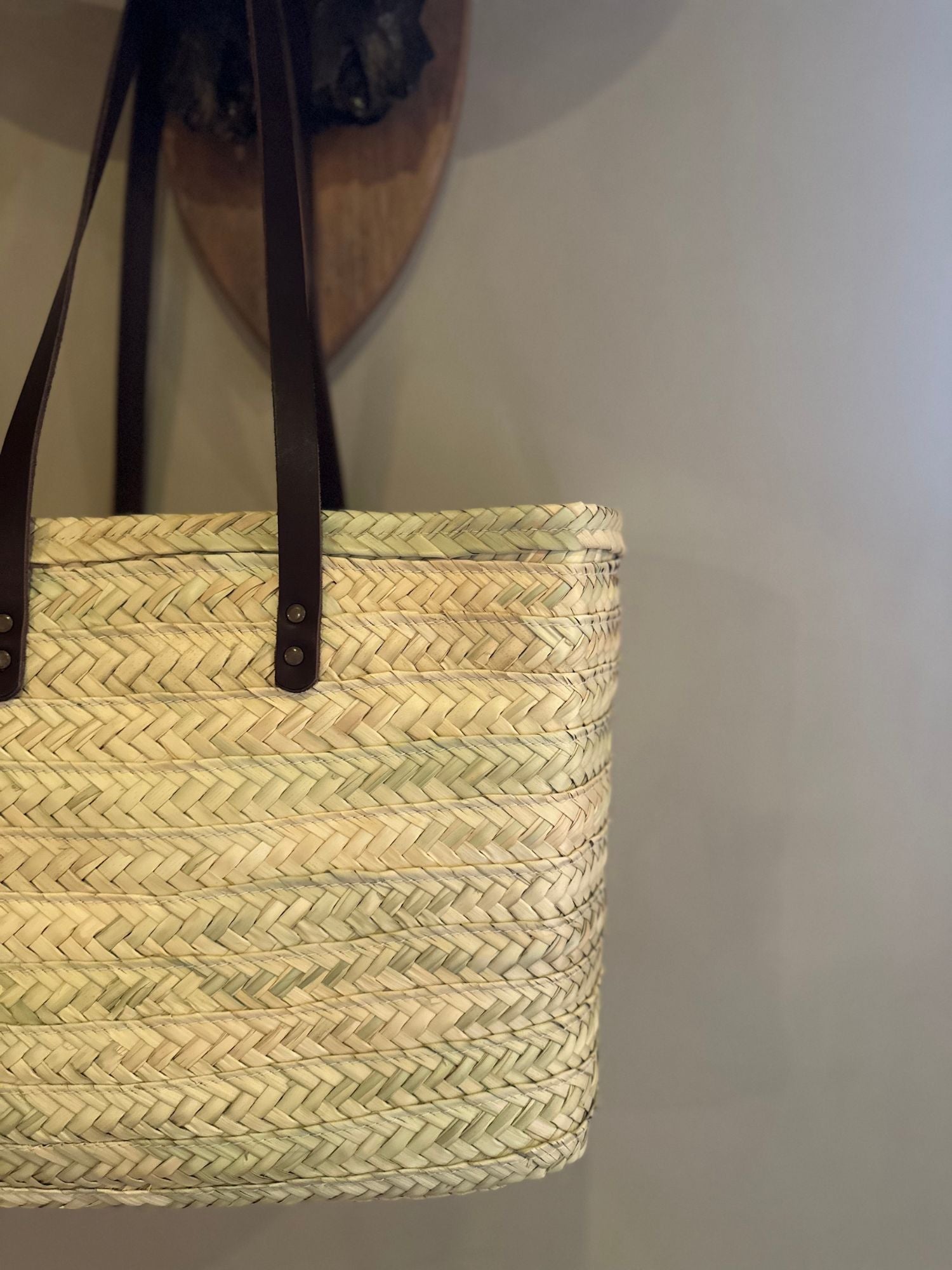 square summer basket bag tote