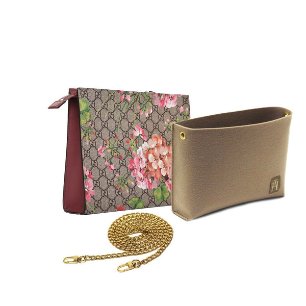 bag converter for gucci blooms cosmetic case by handbag angels