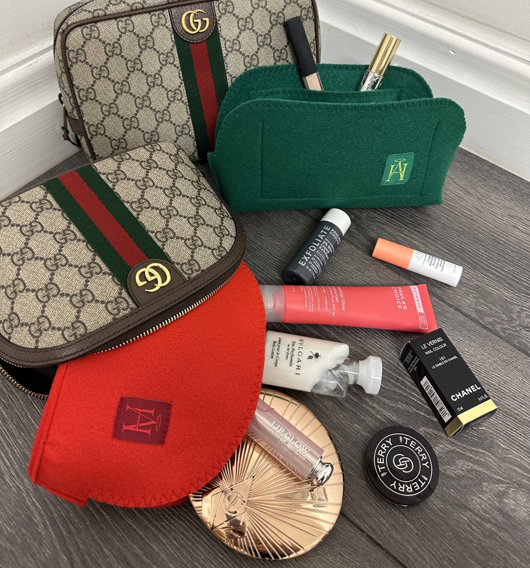 Liner for Gucci Ophidia Large Cosmetic Case