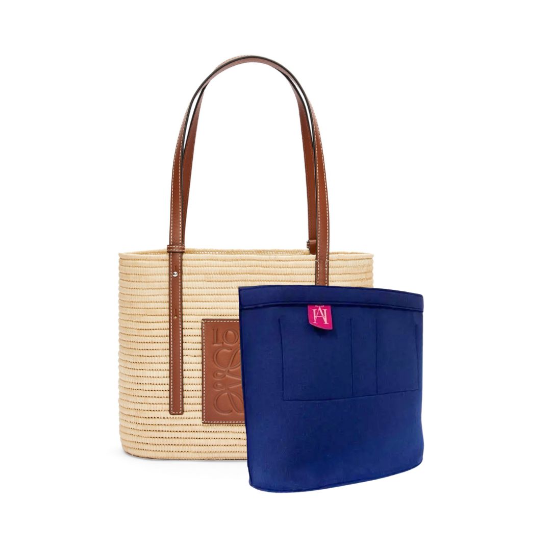 loewe small square basket bag organiser handbag liner insert