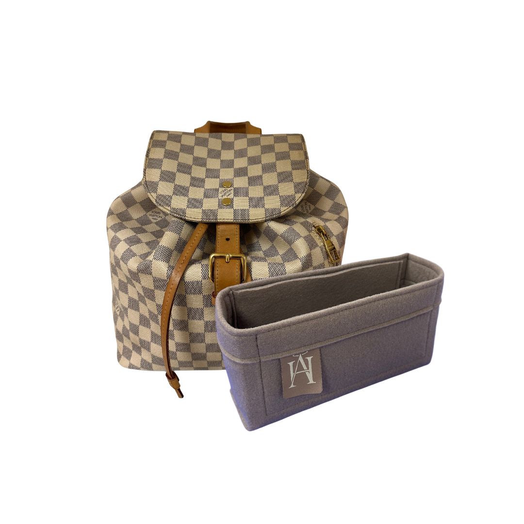 handbag liner for LV sperone backpack by handbag angels