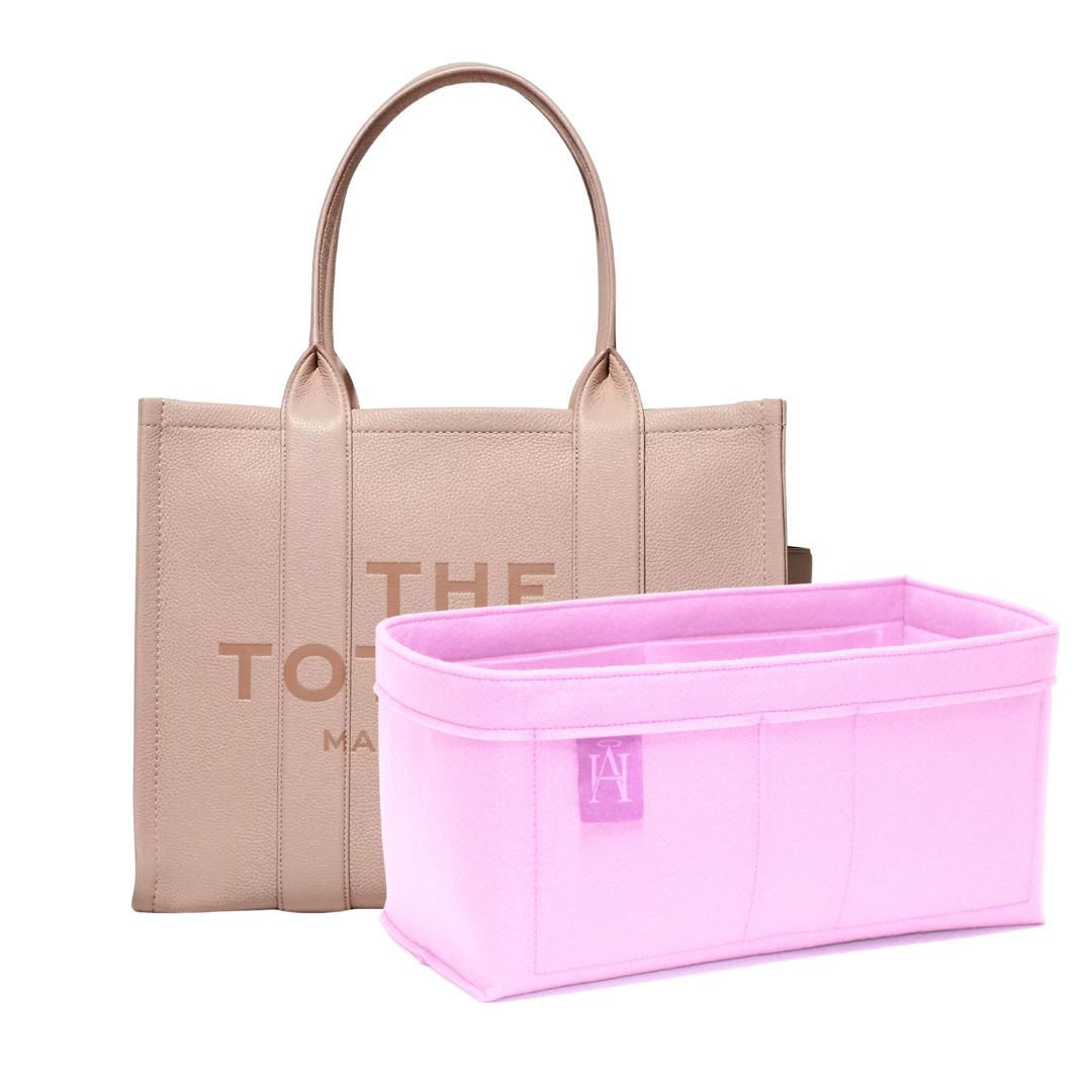 tote organizer for the marc jacobs large leather tote handmade by handbag angels