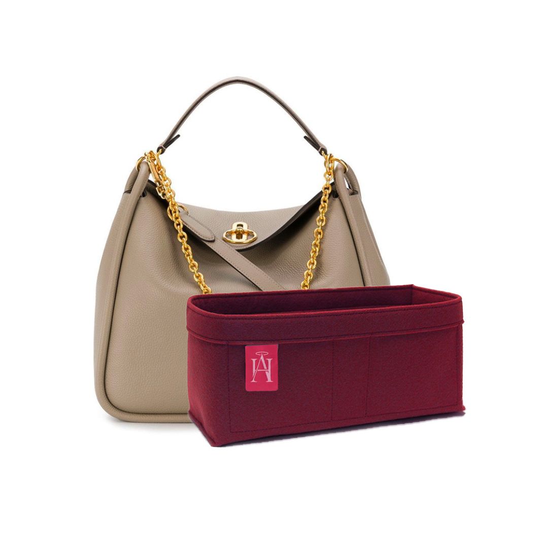 mulberry small leighton handbag liner / organiser by handbag angels