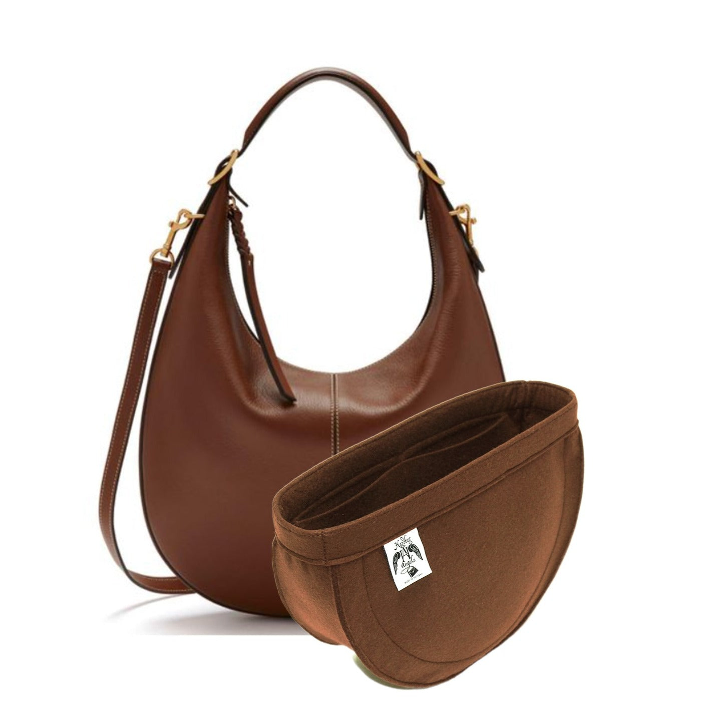 small mulberry selby handbag liner