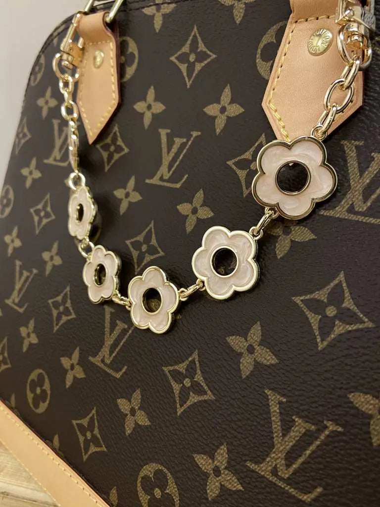 Blush Blossom Handbag Charm