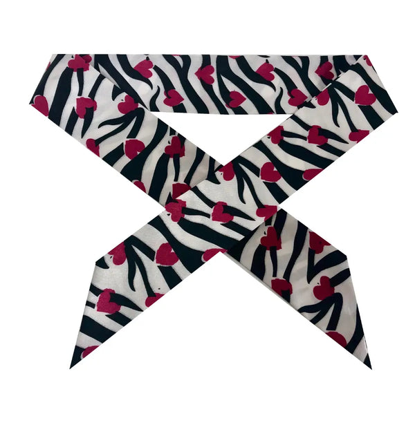 Handle Bandeau Hearts & Stripes
