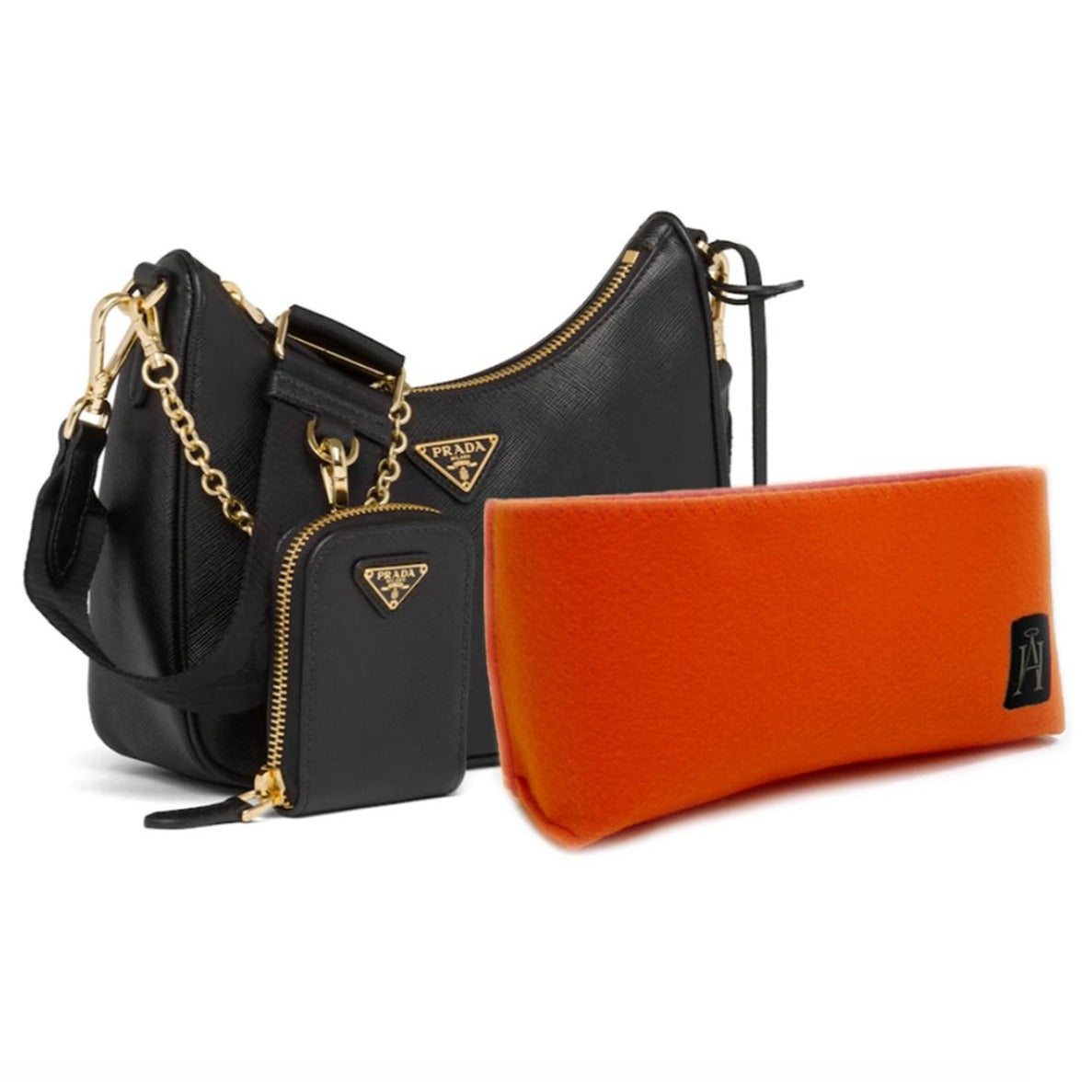 prada re edition handbag liner