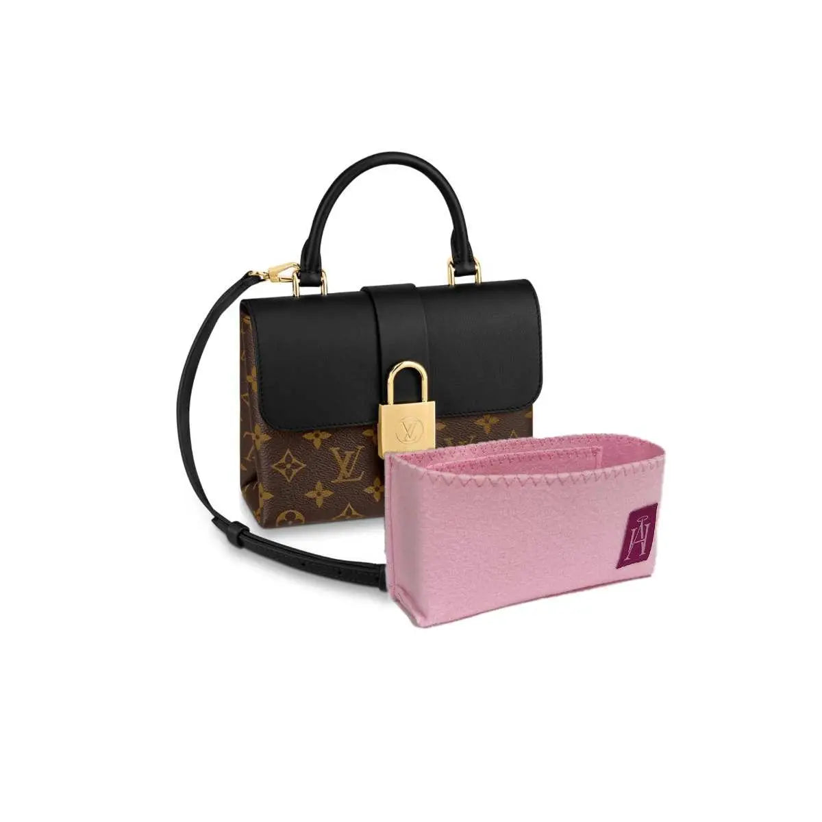 handbag liner for the lv locky bb