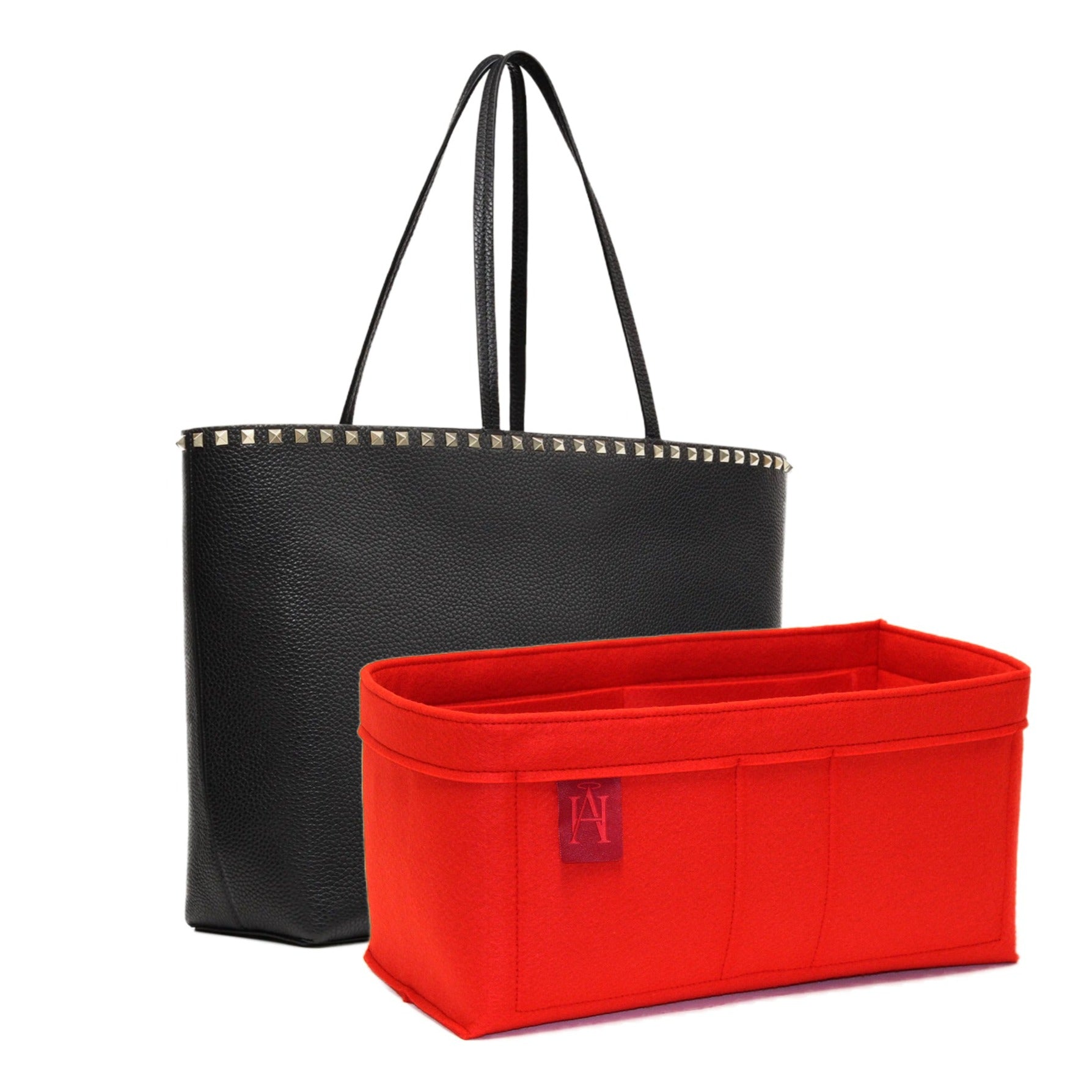 bag organiser for valentino rockstud tote